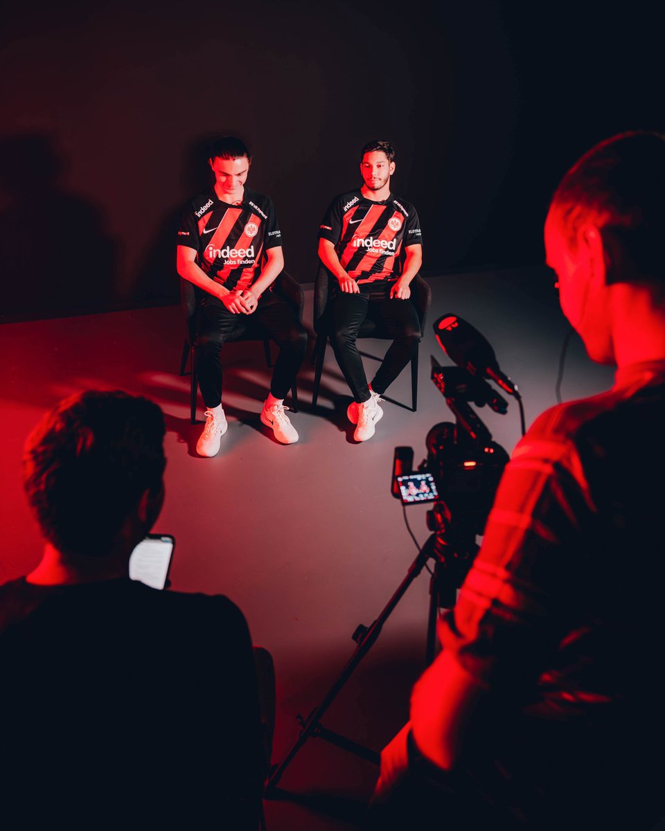 Behind the Scenes 🎥    #SGEsports | #SGE | #Eintracht