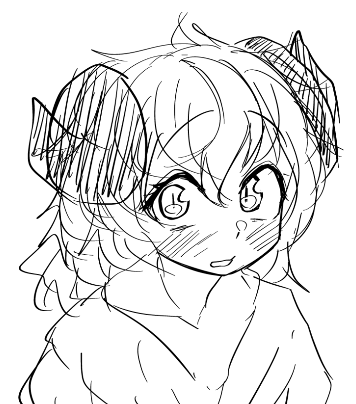 落書き
俺の昨日までの絵柄どこ…?
って感じです 