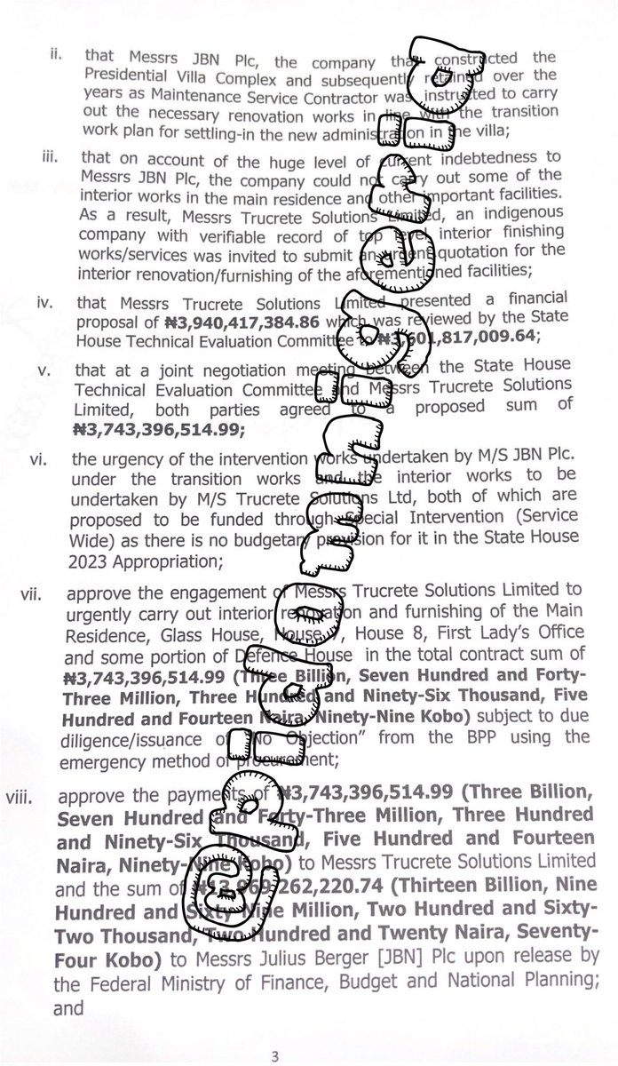 By the time this APC government is through with Nigeria, there will be nothing left in Nigeria to steal again. Tinubu government has continued the thievery from where Buhari's government left it. 

JULIUS BERGER should show to Nigerians the kind of renovation work it conducted in