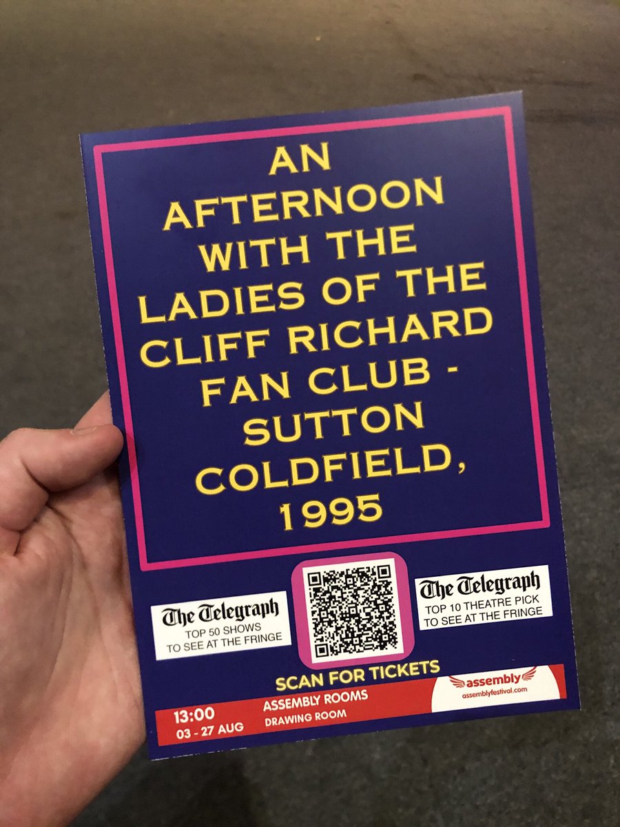 An Afternoon with Cliff Club Sutton Coldfield 1995 tweet media