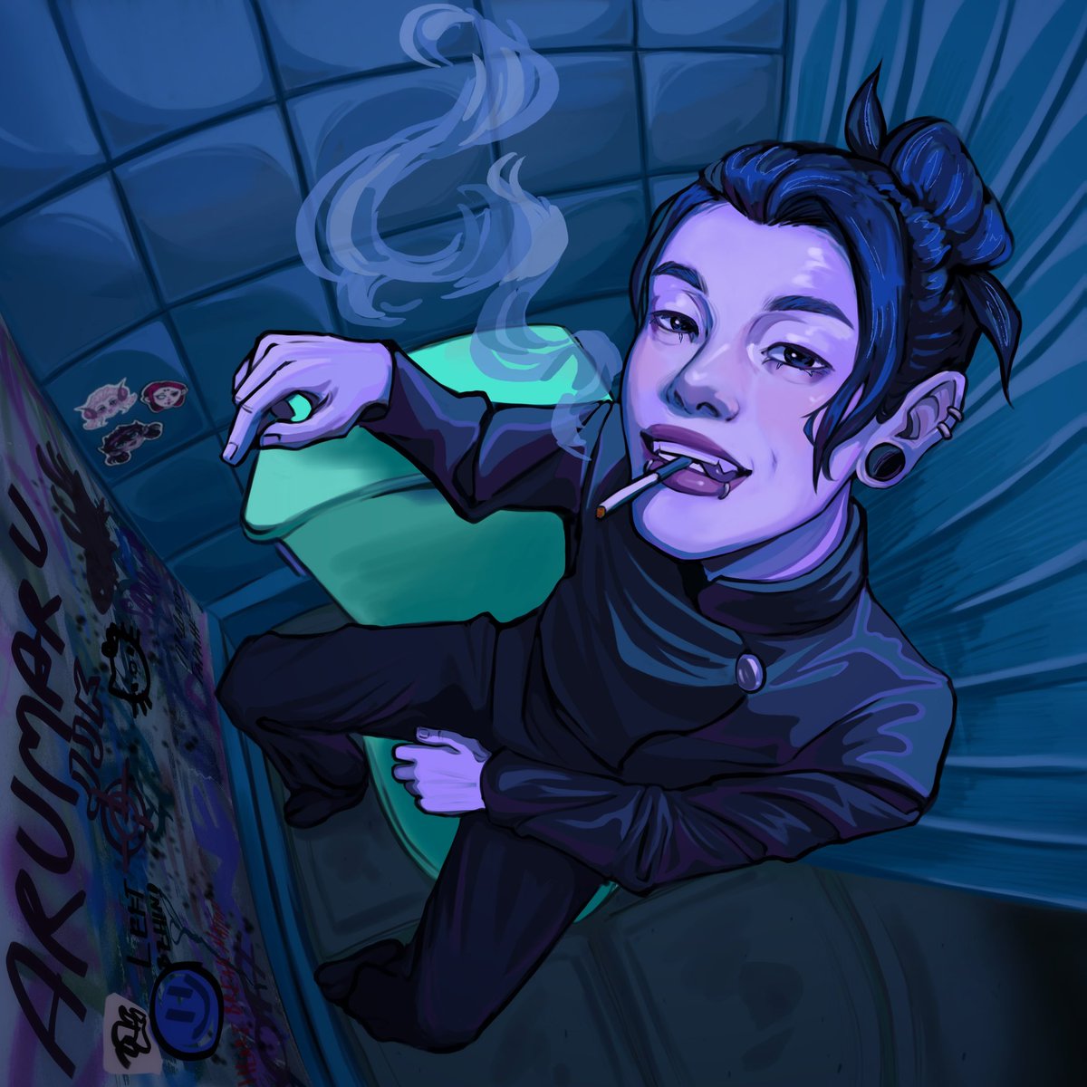 smoke break 

#JujutsuKaisen #jjk #sugurugeto