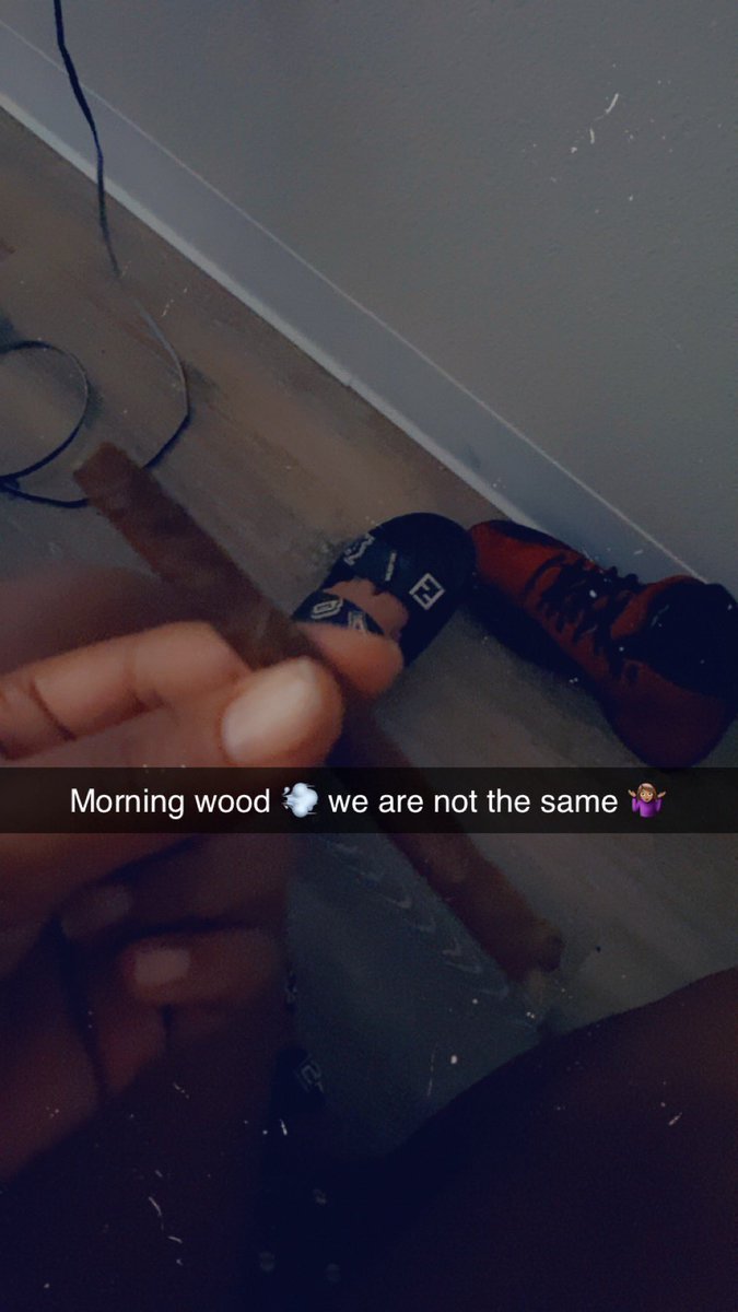 QueenLaQui's tweet photo. My morning wood 💨 https://t.co/FpZjDSzLtl