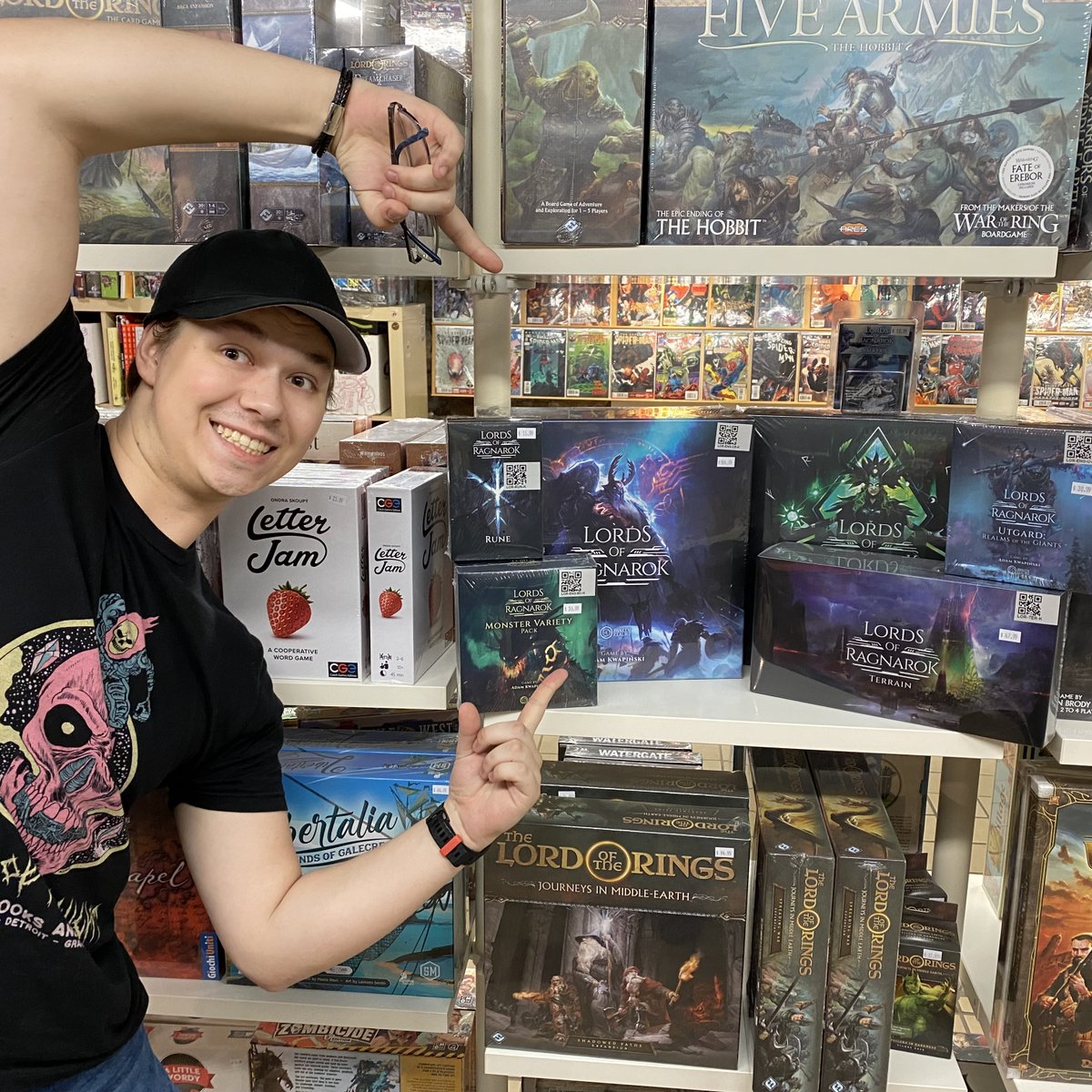 VaultOfMidnight's tweet photo. LET THERE BE RAGNAROK

Lords of Ragnarok is the next game from Awaken Realms created in collaboration with Adam Kwapiński. Together, a territory control game was born that will bring tons of exciting hours of gameplay. Get in on Ragnarok right now!

#boardgame #lordsofhellas https://t.co/2iJ9D7I7FL