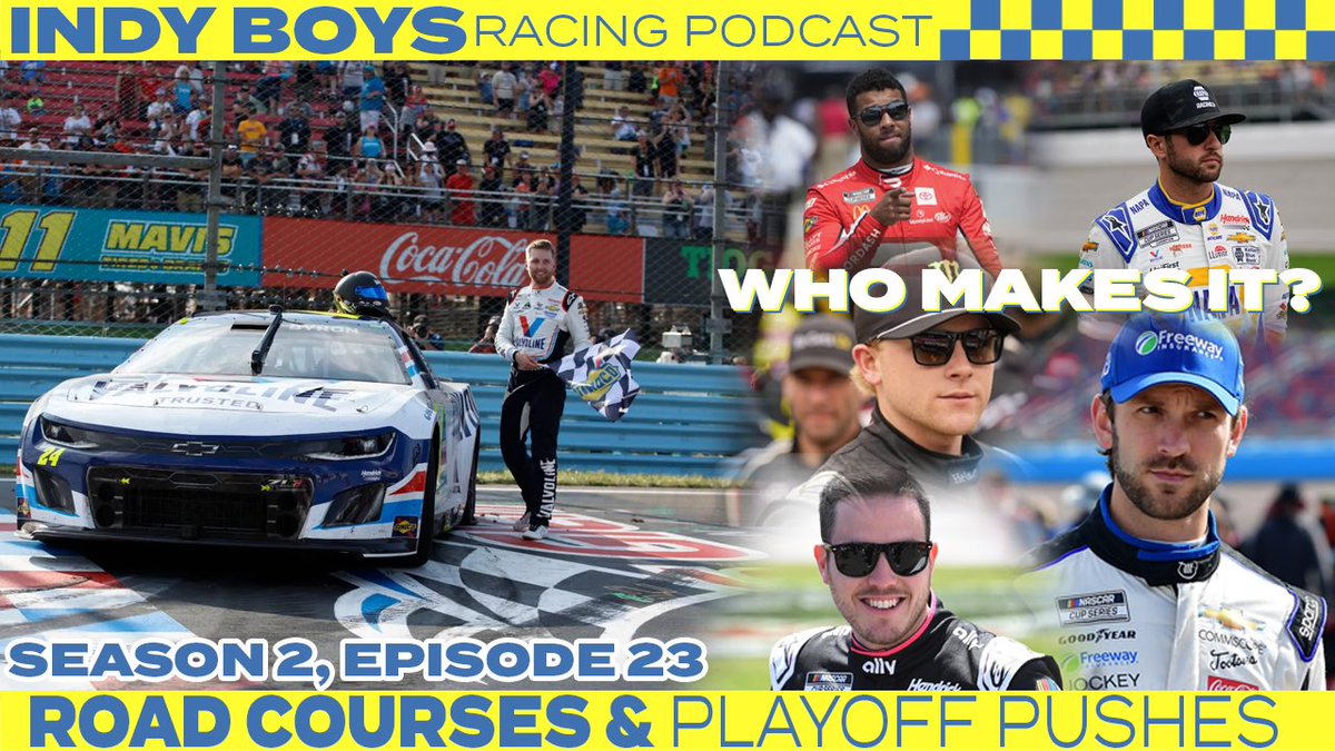 We have a brand new episode that just released! We talk all things NASCAR with the post season rapidly approaching, we talk IndyCar silly season and who will win this weekend! Check it out! It’s a banger!