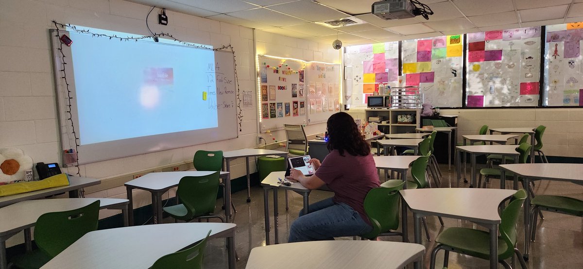 Kennedy HS RLA staff learn how to use an Apple TV with their iPad and Just Stand II in the Classroom with Oscar T. Galdeano, ITT <a href="/JFKennedyHighS/">John F Kennedy High School</a> <a href="/eisd_it/">EISD Instructional Technology</a> <a href="/EISDofSA/">Edgewood ISD</a>