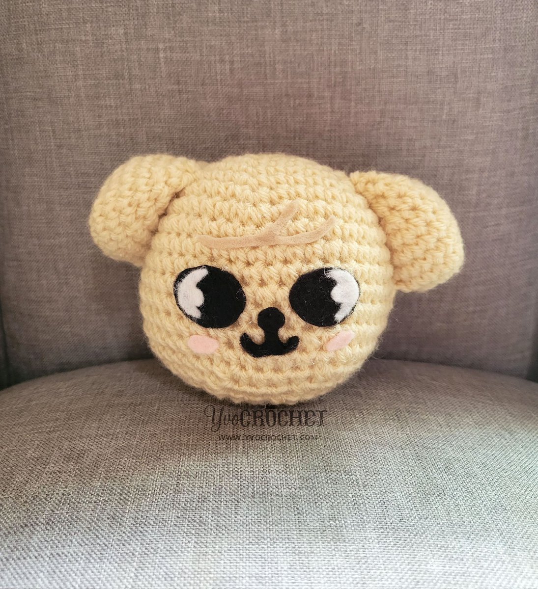 yvoCrochet's tweet photo. SKZOO PuppyM crochet pattern available at https://t.co/LLEqd6cfn1 #straykids #스트레이키즈 #skz #skzoo #skzooplush #stay #skzstay #puppym #skzoopuppym #straykidsseungmin #seungmin #kimseungmin #skzseungmin #승민 #김승민 #crochet #crochetpattern #skzoocrochet #lovestay #handmade https://t.co/CNeoJFeItU