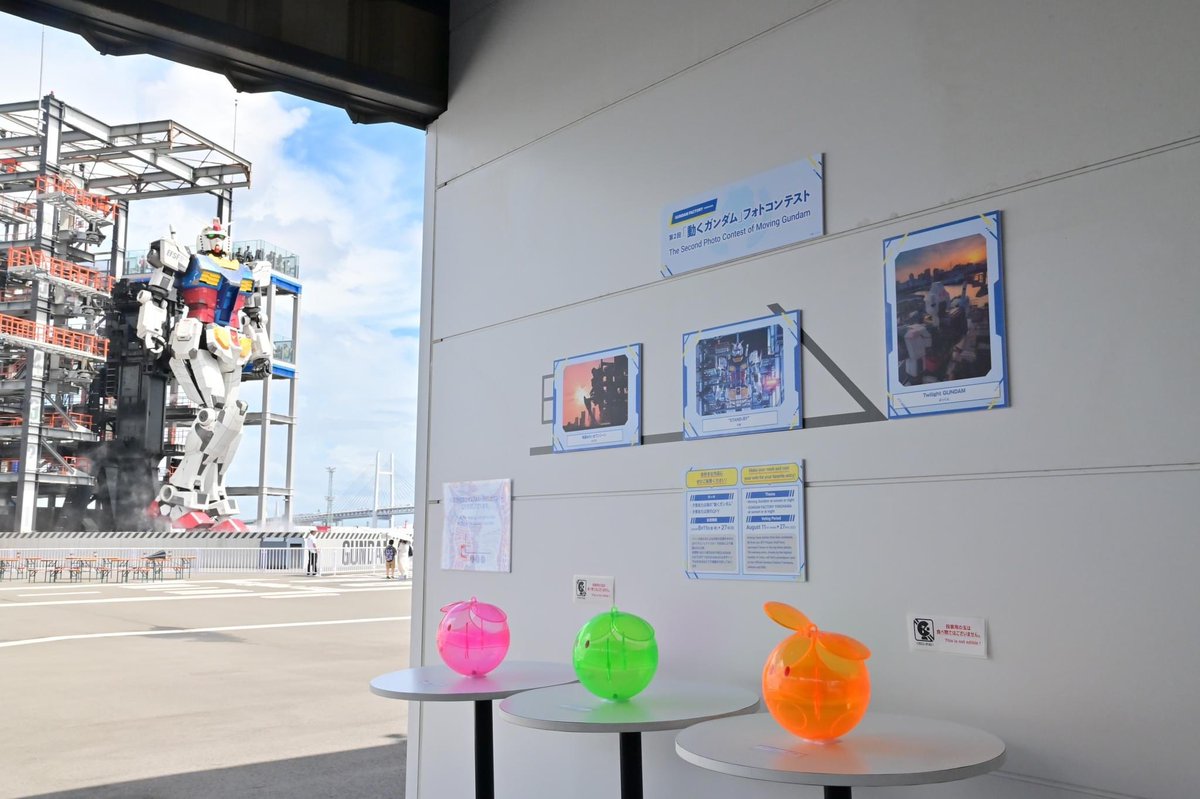 sdf1masaross's tweet photo. ガンダムファクトリーヨコハマに飾られている私の写真を見る為にGFYに行ってきました。
もちろん、自身の作品に投票もしてきました。

#動くガンダム
#gfy
#ガンダムファクトリー横浜 https://t.co/VlxIwiq4lZ