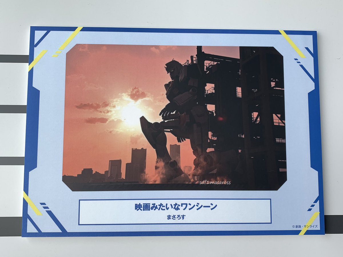 sdf1masaross's tweet photo. ガンダムファクトリーヨコハマに飾られている私の写真を見る為にGFYに行ってきました。
もちろん、自身の作品に投票もしてきました。

#動くガンダム
#gfy
#ガンダムファクトリー横浜 https://t.co/VlxIwiq4lZ
