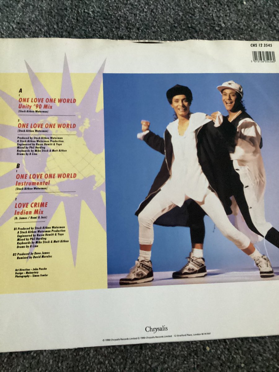 dearianfawn's tweet photo. @MrMattDenby Can’t wait to dust off my original 12 inch #vinyl #RomiAndJazz #OneLoveOneWorld ##StockAitkenWaterman #PWL https://t.co/4aFB4zGpzn
