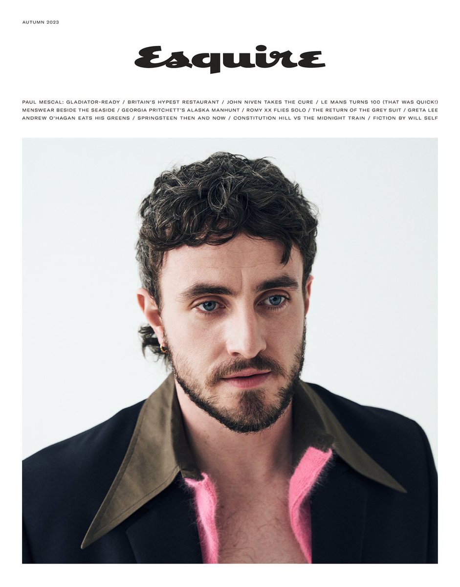 filmes_e_filmes's tweet photo. Paul Mescal é capa da nova edição da revista @EsquireUK.

📸 Fotos por Simon Emmett.

Aos 27 anos, o ator irlandês se prepara para a estreia de "Foe", ficção científica dirigida por Garth Davis que chega em outubro nos cinemas americanos.♥️🎥

#paulmescal #esquire #ukesquire https://t.co/CkdPDxjLkQ