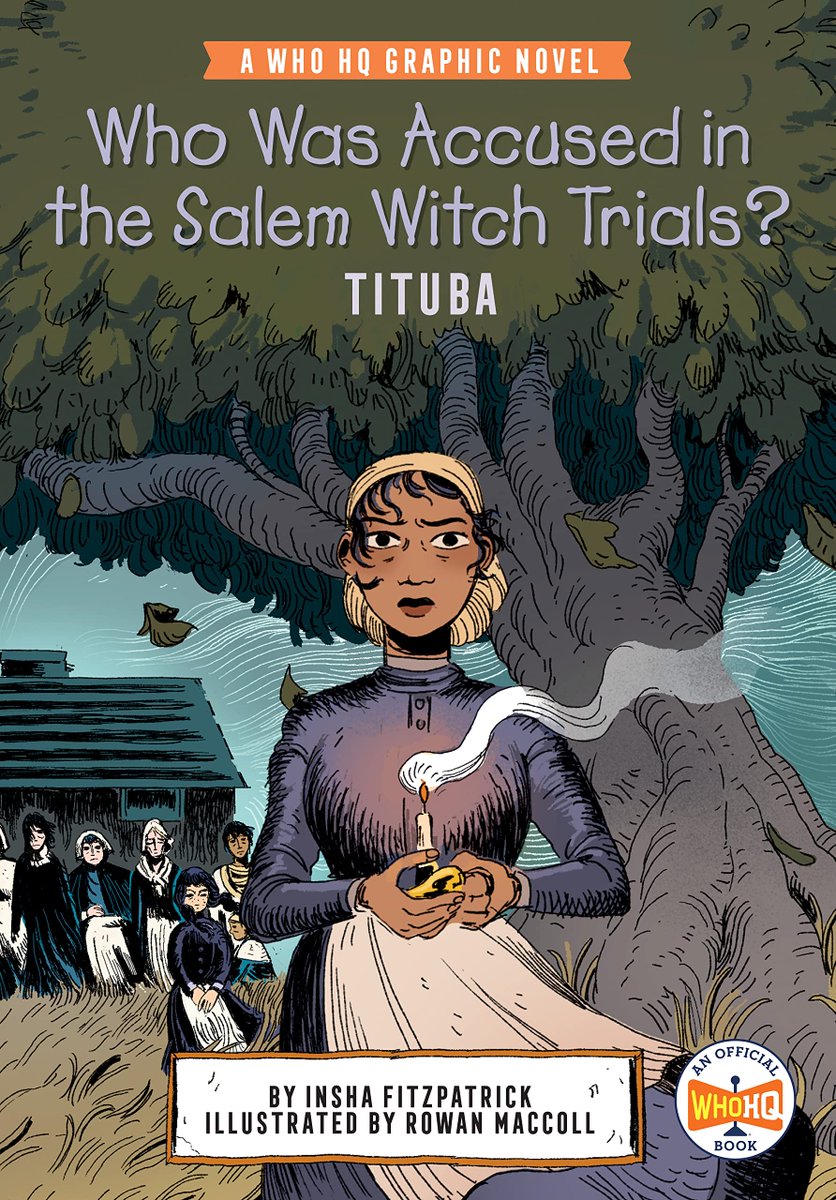 🔜NEW Book-Coming Soon-September 5, 2023

📖WHO WAS ACCUSED IN THE SALEM WITCH TRIALS?: Tituba by Insha Fitzpatrick @nightofthefitz, Rowan MacColl @Skulkingfoxes, Penguin Workshop @WorkshopBooks

Preorder👇🏿
bookshop.org/a/8348/9780593…

#OurStoriesMatter