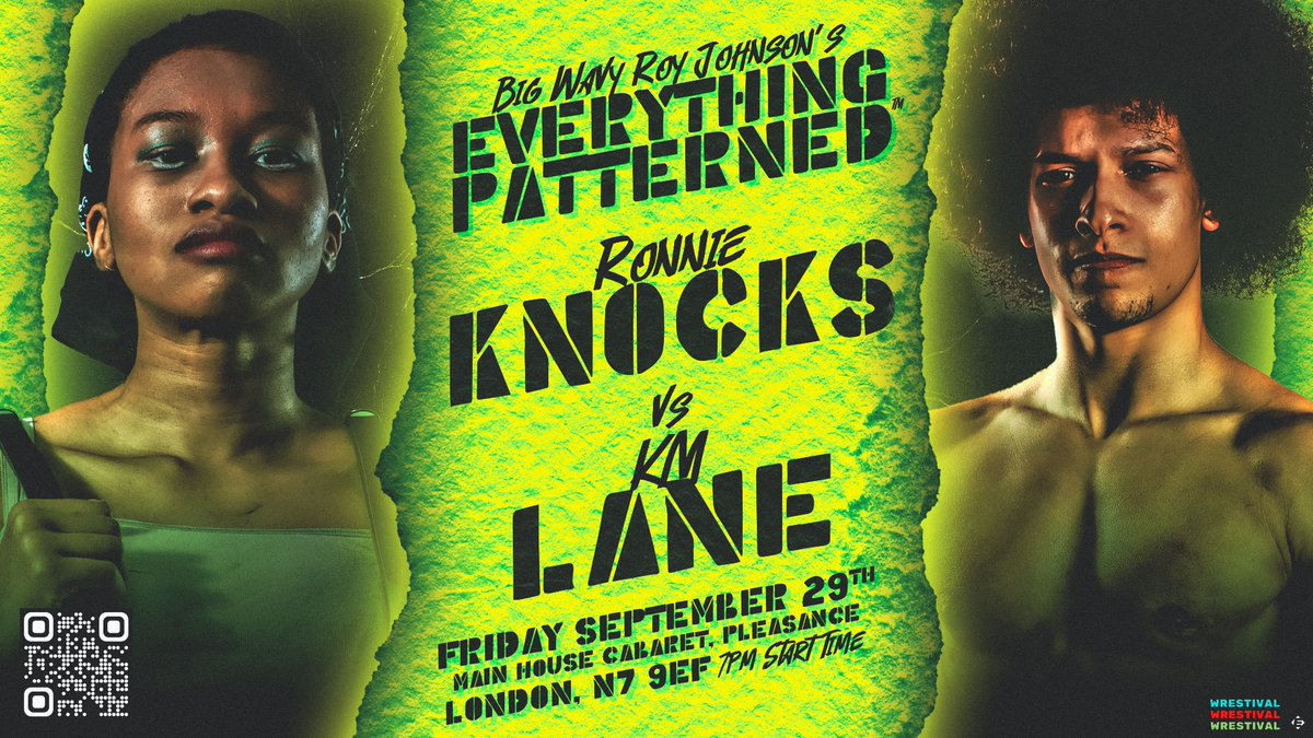 TheBigWavy_'s tweet photo. Next match announcement for Big Wavy Roy Johnson's Everything Patterned X Wrestival...

The Engineer @RonnieKnocks takes on That Bounty Hunting @kml_wrestling !

Tickets: https://t.co/fufRivbCgT https://t.co/ncW2nhUFhe