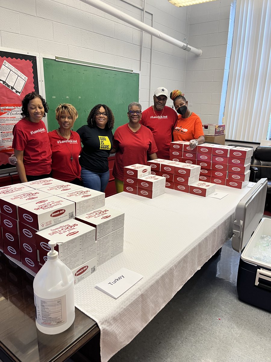 FESTarrantMS's tweet photo. We welcome our newest community partner. Thank you Gethsemane Baptist Church for the delicious Jason's Deli lunch. @TarrantMiddle @cmomont8 @TandieTaliafer1 @educator_rucker @HCS_TitleI https://t.co/qnOplESgEB