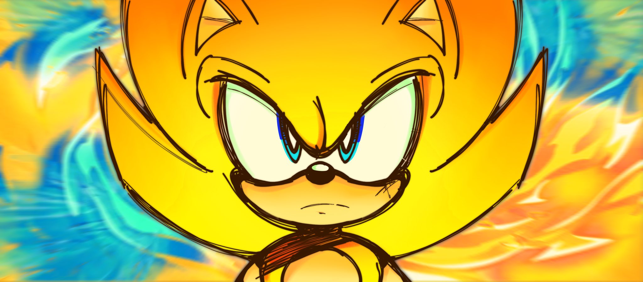 ⚡Super Shadow & Super Sonic⚡ in 2023  Sonic and shadow, Super shadow, Sonic  art