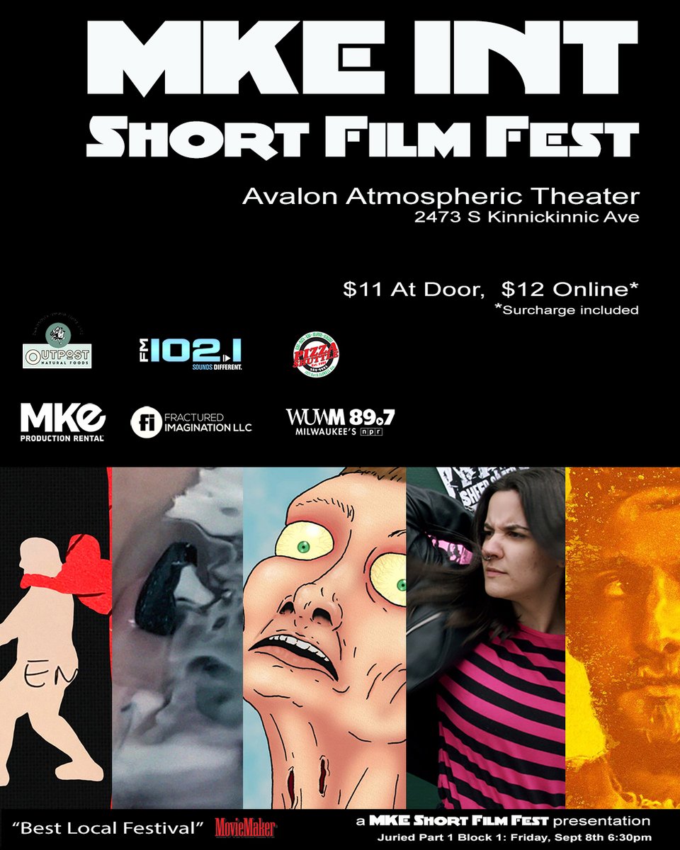 MKEshortfest's tweet photo. Hit the link for TIX
#milwaukee #fiilmfestival #shortfilms #localfilms #DiversityandInclusion 
https://t.co/gEbdj6eLNX https://t.co/zpb3PIStTA
