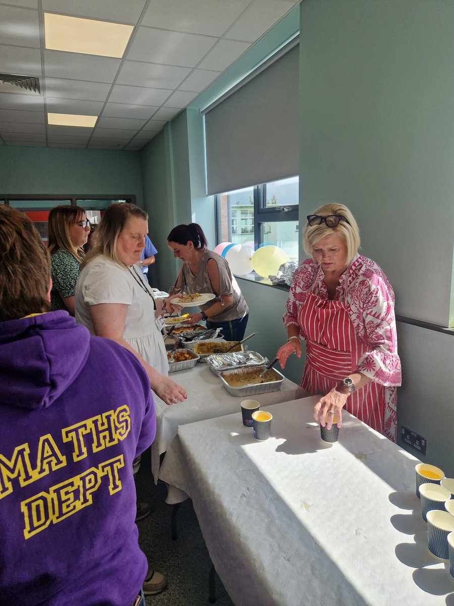 LimavadySEC's tweet photo. Staff from @stmaryslim and @limavadyhigh enjoyed a short break today for lunch together in the new Year 14 Study Centre. We were too busy eating and enjoying the company to remember to take a few photos! #excitingtimesahead https://t.co/paRrxJ4Kwh