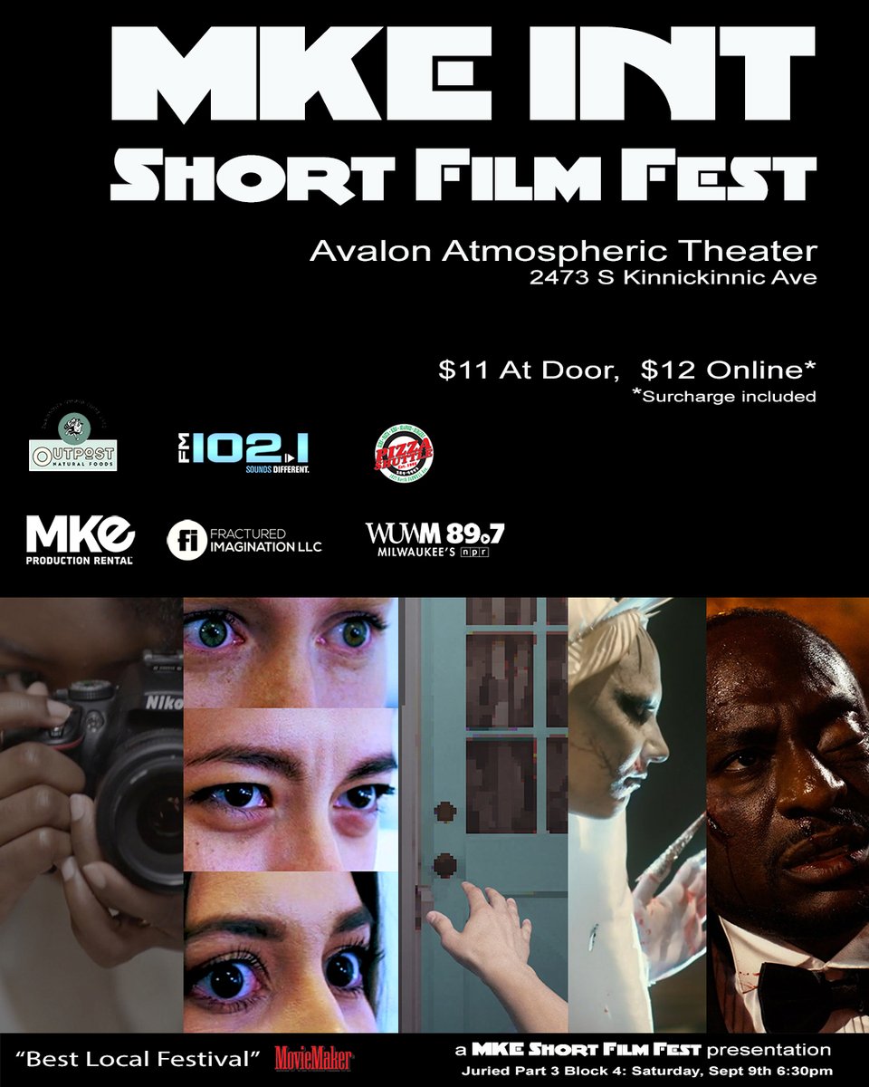 MKEshortfest's tweet photo. Hit the link for TIX
#milwaukee #fiilmfestival #shortfilms #localfilms #DiversityandInclusion 
https://t.co/gEbdj6eLNX https://t.co/zpb3PIStTA