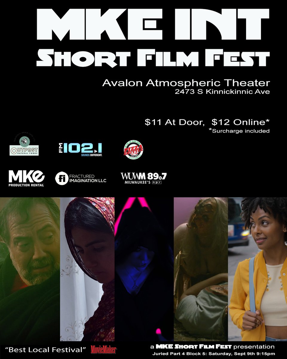MKEshortfest's tweet photo. Hit the link for TIX
#milwaukee #fiilmfestival #shortfilms #localfilms #DiversityandInclusion 
https://t.co/gEbdj6eLNX https://t.co/zpb3PIStTA