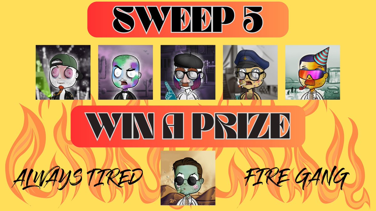AWT_FireGang's tweet image. 🔥SWEEP📷

@theRandySEA  saved a 5 stack of @alwaystirednfts from the floor!!  With any purchase of 5+, you get a spin on our Wheel of Prizes!
You have won yourself @alwaystirednfts #1215! 
DM your wallet and it will be sent right away!

Congrats!!
#TiredAF #SleepyHeads 
#FireAF