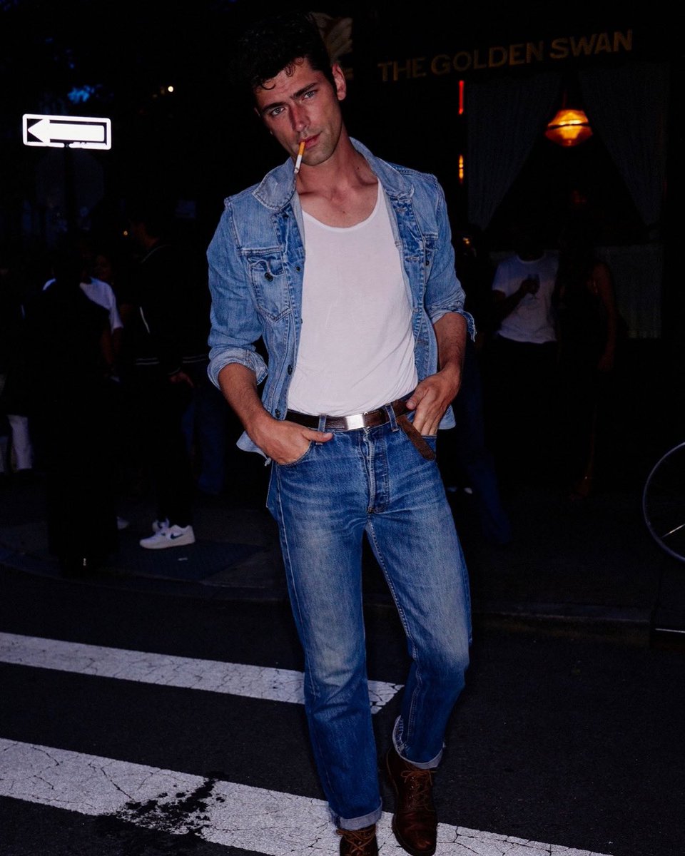 Seanopry55's tweet photo. Last night with #FrameDenim https://t.co/KmZj8aO03V