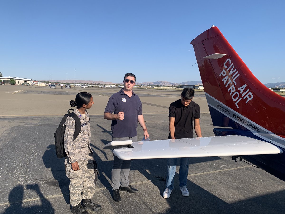 CAPGroup2CA's tweet photo. On August 23rd, California Wing was honored to demonstrate to Mr. Ben Burnett, a CAP’s Legislative Squadron member and Congressman Eric Swalwell’s Legislative Assistant in his Washington DC office, CAP’s operations in California District 14. https://t.co/QQAYvHHuLf