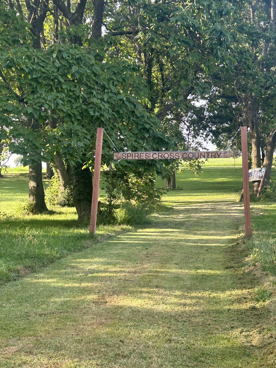 Cross Country Course Looking good!!