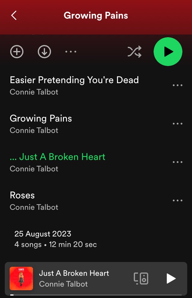 #GrowingPains EP out now in some countries ❤️@ConnieTalbot