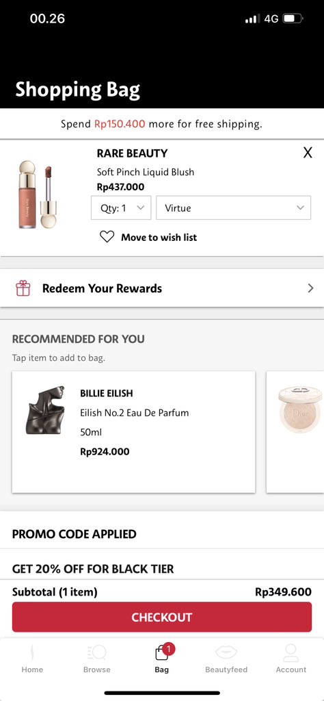 ourneedsckr's tweet photo. nangis si blush nya rare beauty cuma jd 350k😭 https://t.co/bMM8IwaONF