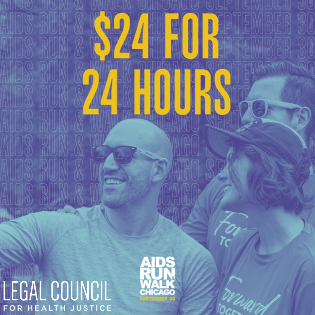 thelegalcouncil's tweet photo. Don't miss your chance to join #LegalBeagles for the AIDS Run &amp; Walk on 09/30 at @SoldierField! https://t.co/JkQy9vjOLh 
By lacing up our sneakers we’ll be making strides toward ending the HIV epidemic! #ShowUpShowOut https://t.co/GoxQ53twM1