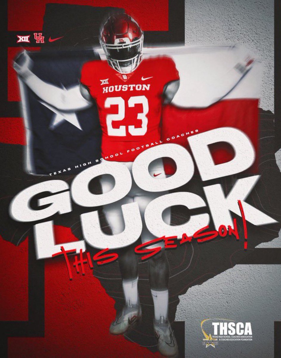 TXHSFB is back! Good luck to everyone this fall! @THSCAcoaches #GoCoogs