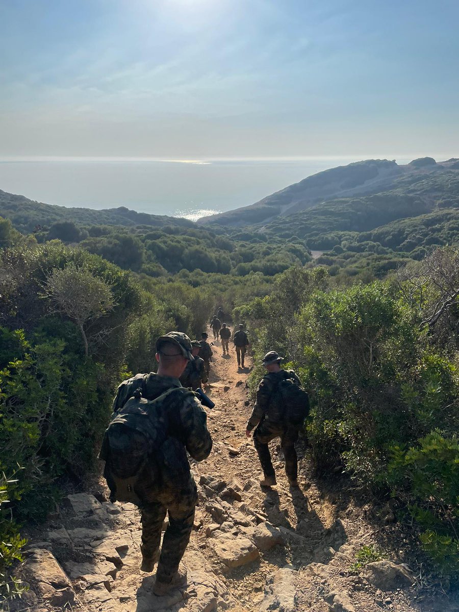 COMGEBAL_ET's tweet photo. Mira estas imagenes de las marchas por las zonas de Favaritx, Addaya y Costa Norte de
#Menorca, llevadas a cabo por las patrullas del #Palma47 durante sus últimas jornadas del ejercicio #EXALID.
@EjercitoTierra @MCANA_ET #COMGEBAL @ConsellMenorca #PlanVigilanteBalear #Palma47 https://t.co/oRaZq2Wu9P