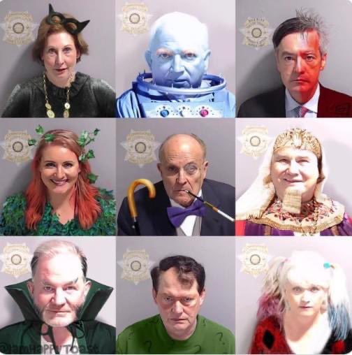 Look at these villains

 #TrumpArrest #mugshot