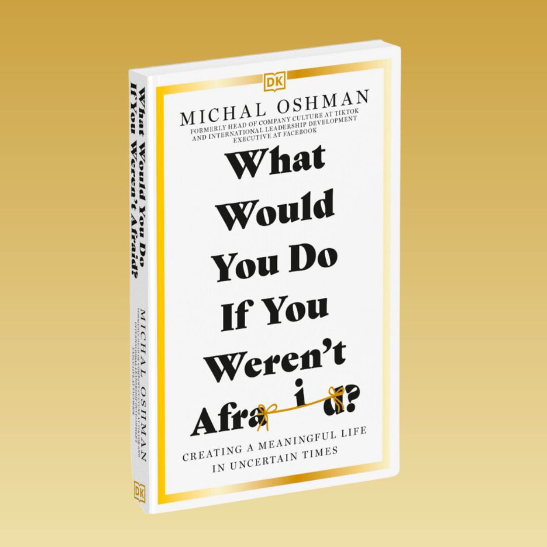 Excited to reveal the cover for my book, "What would you do if you weren't afraid?" Out on September 7th! Learn how to create a meaningful life in uncertain times, tackle daily challenges, &amp; discover what truly matters. Grateful for <a href="/dkpublishing/">DK Books US</a> &amp; <a href="/TBP_agency/">The Blair Partnership</a> for their support.