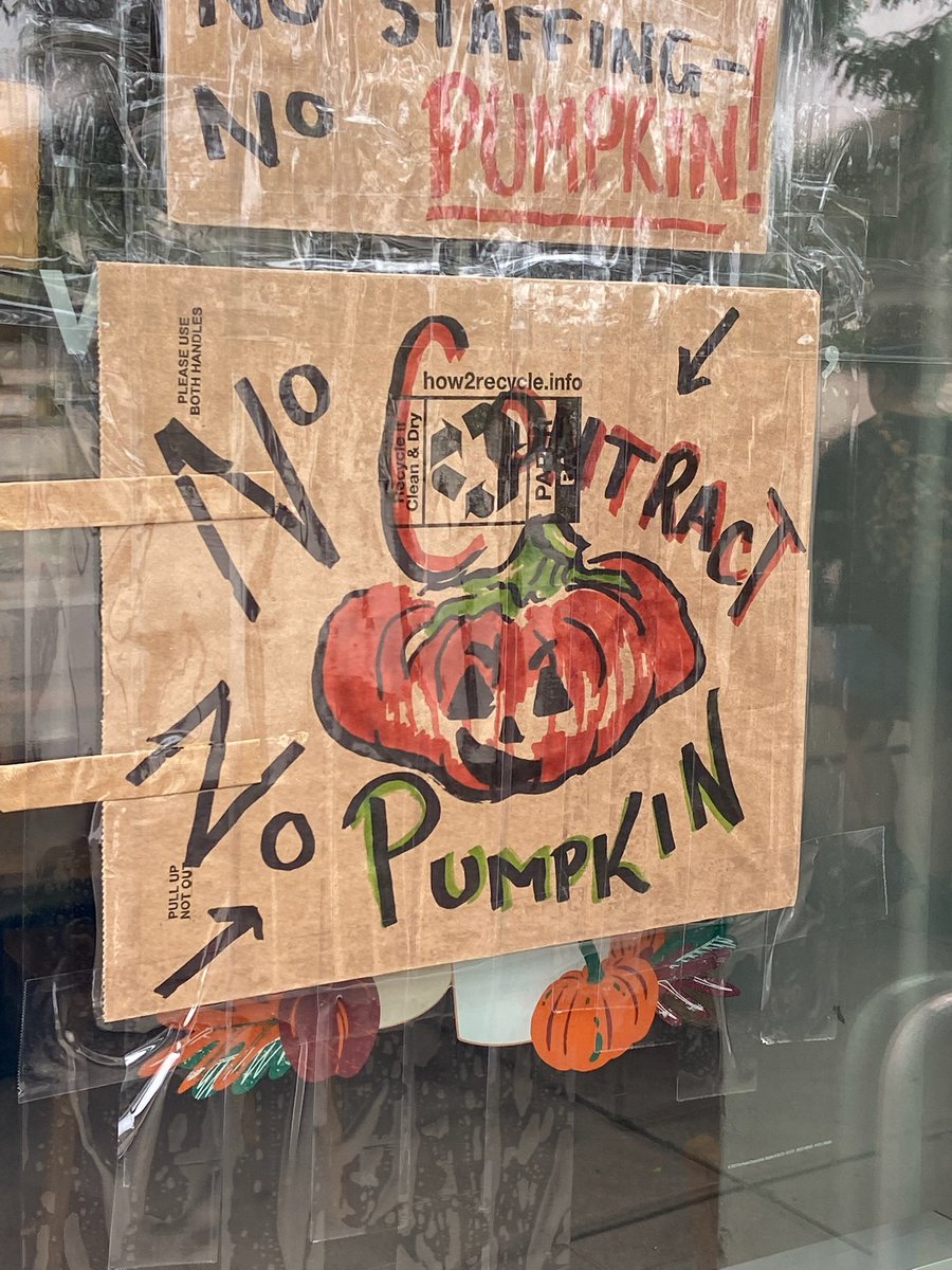 Today, Starbucks workers at the Amos Hall and Eastside locations are on strike! There has been a series of unjust disciplinary actions happening across Pittsburgh recently. With rampant favoritism and understaffing at our stores, these workers took the the streets!