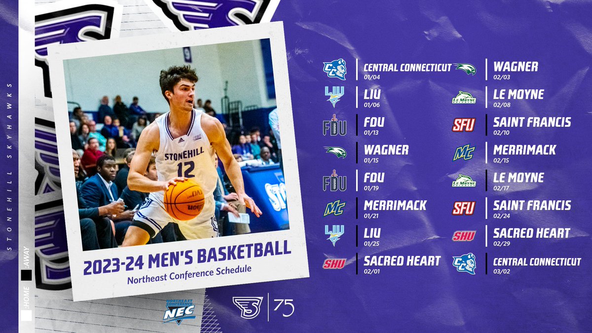 Stonehill Athletics tweet media
