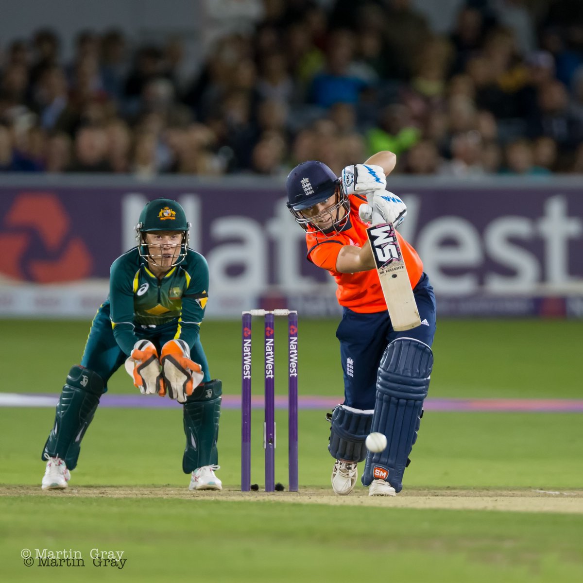 'Looking Back'...👀 On the Big Stage...😲 England v Australia T20 Ashes game at The Hove... 2015 Absolutely loved the occasion 🥰 Here's the current England Captain Heather Knight drilling a straight drive guernseysportphotography.com 📸 #englandwomenscricket #WomensAshes #womensT20