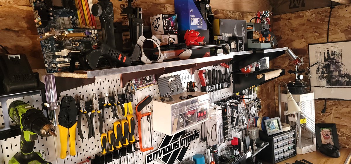 EnviousMods's tweet image. @WallControl kills it when it comes to pegboard and organizer accessories.

| I snagged almost every part they sell as it allows me to save so much time not having to look all over for parts &amp;amp; tools. |

#Wallcontrol #pegboard #organizer #diy #shopsetup #tools #hardware