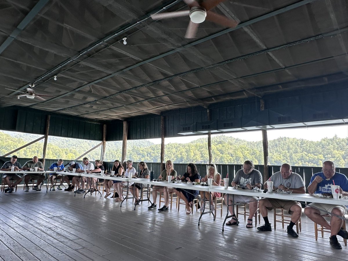 <a href="/mcscte/">McDowell County CTE</a> met for a lunch and learn today with @ChamberMcdowell  CEO, Kim Effler. We heard about #business and #industry needs and the overall economic outlook for our county as we begin another school year preparing students for the workforce! #CTEWorks