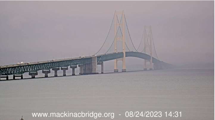 mackinacbridge's tweet image. When the fog finally lifts to the most beautiful sight 😍