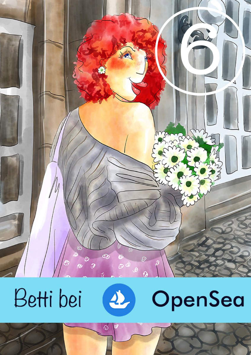 Betti bei OpenSea 🫶🏻😃💓

opensea.io/assets/ethereu…

#nftcreator #nftart #nftartist #illustrator #characterdesign
