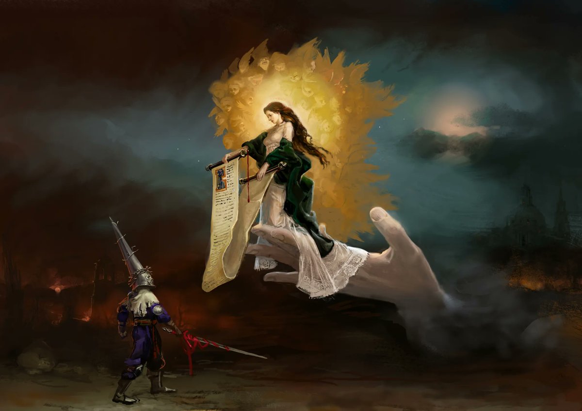 Juanmimagine's tweet photo. Blasphemous 2 concept art: Anunciada. https://t.co/MR5HeqL1iC