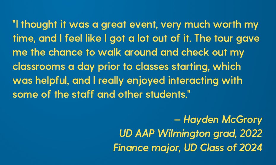 UD Associate in Arts tweet media