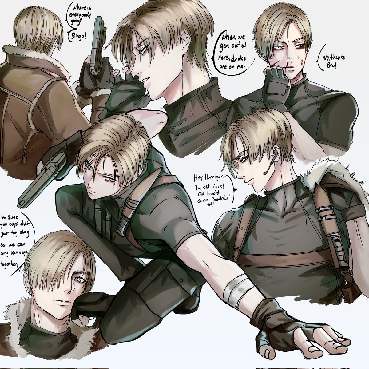 henoopd1's tweet photo. #LeonKennedy 
#ResidentEvil4 https://t.co/n2V9MuhiwY