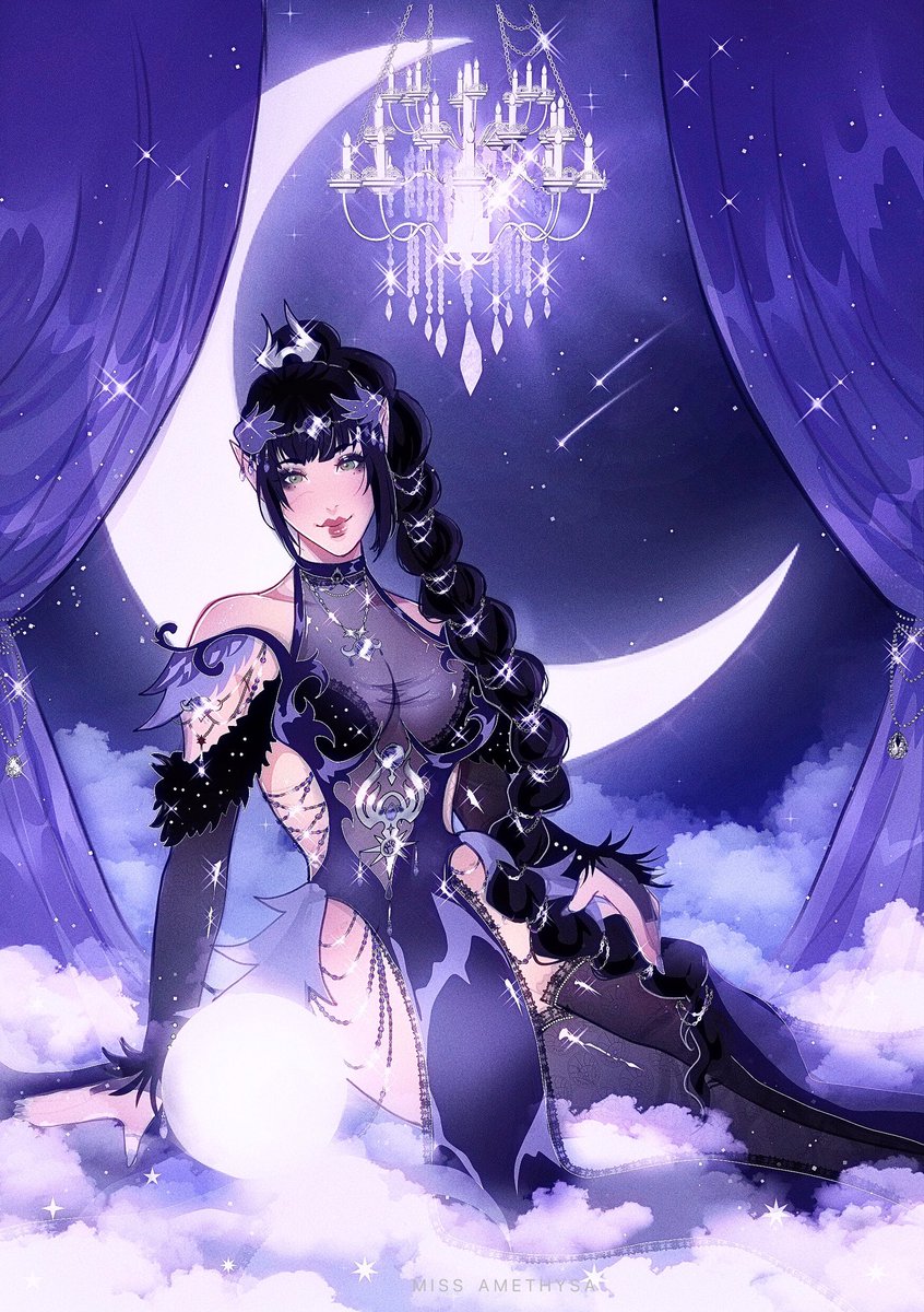 MissAmethysa's tweet photo. 💜 Moonchild 💜
#BaldursGate3 #Shadowheart https://t.co/SJA19dBd9D