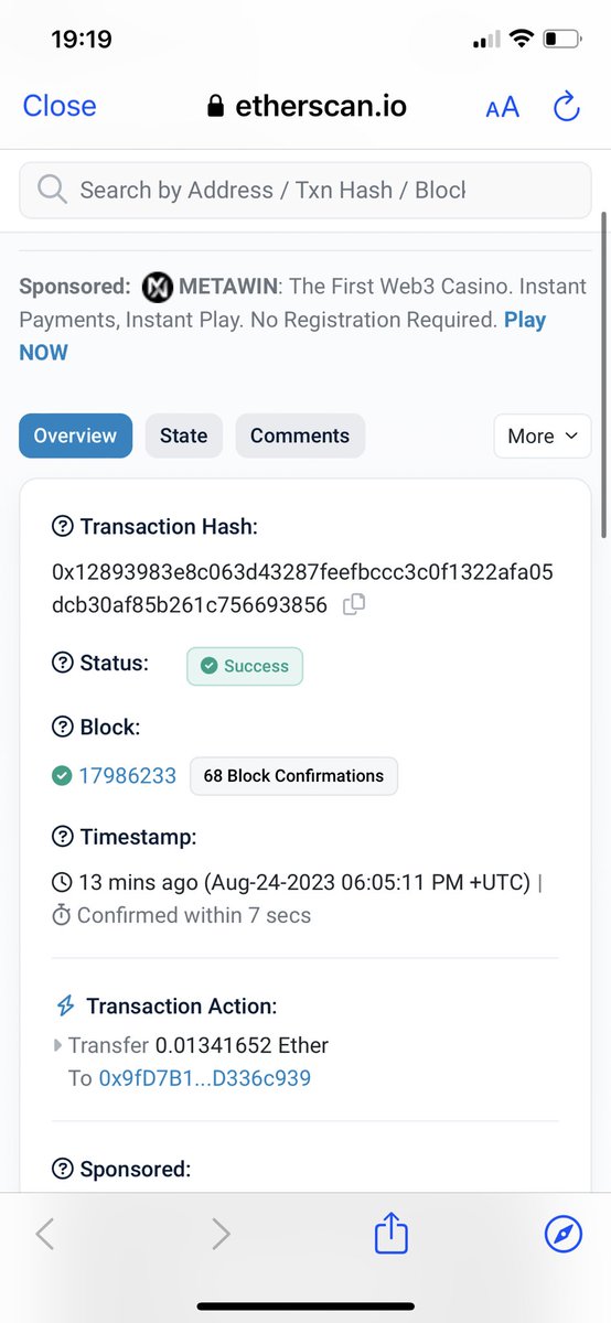 ericwwl84's tweet photo. @friendtech I couldn’t DM or contact to anyone via app / email or any support. I ended up coming back to ask. Why is my friend tech wallet still empty? Thanks. https://t.co/qQO44T5zQG