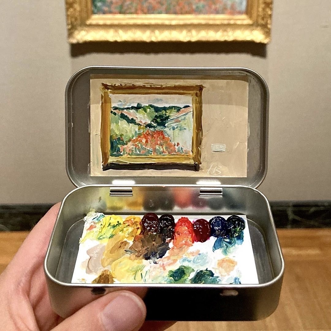 mfaboston's tweet photo. A lil masterpiece 🎨

We love to see how our galleries inspire you! Thanks to Laura Barry Art for stopping by the Monet Gallery for a quick study of "Poppy Field in a Hollow near Giverny" (1885) 🖌️ https://t.co/02cFBQdaCz