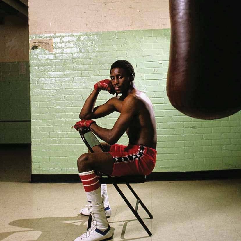 BoxingHistory's tweet photo. Thomas Hearns, aka "The Hitman" and "Motor City Cobra," five-division champion and one of Detroit's finest fighters. https://t.co/a8iDCWo9Bx