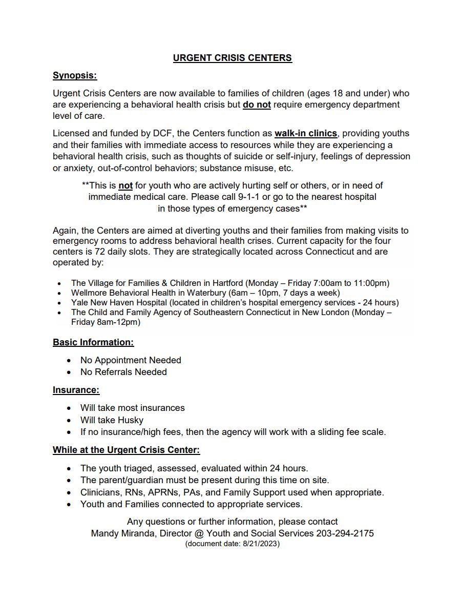 Spanish Community of Wallingford (SCOW) tweet media