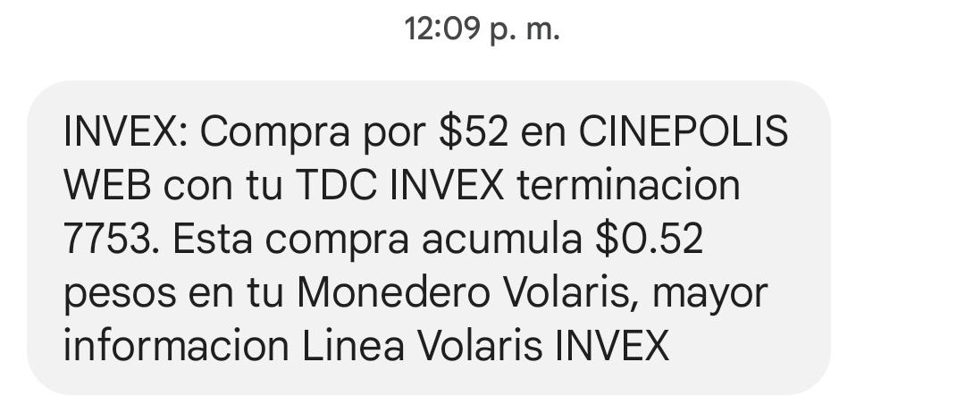 carojrz's tweet photo. @AyudaCinepolis Hola me hicieron el cargo de mis boletos pero no me los dieron. Solo tengo éste comprobante. Fue mediante promoción 2x1 con Mastercard. Quiero una devolución https://t.co/vibb1VBxEB