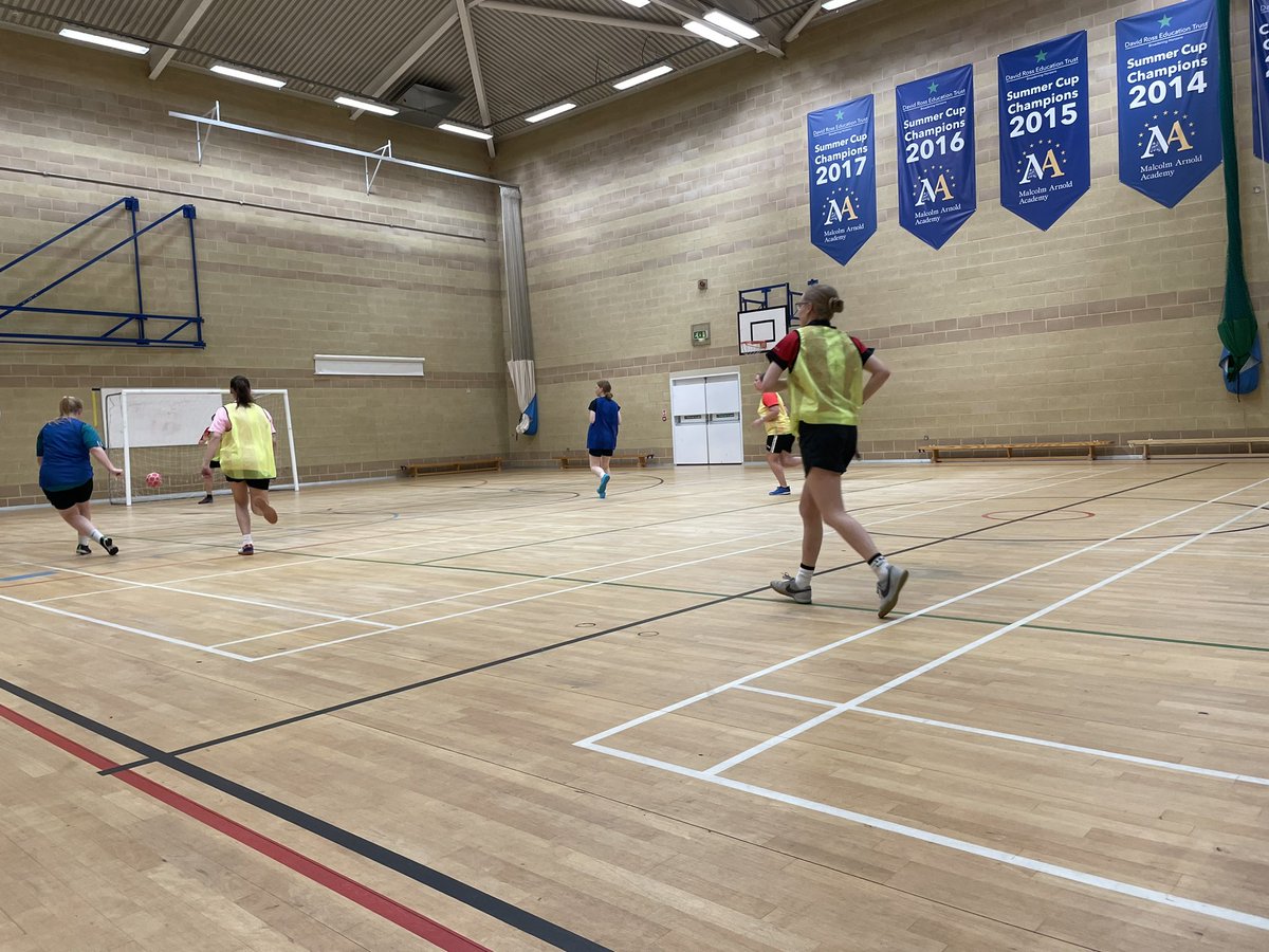 Thursday evenings at our Women’s Just at Futsal with @sophiemullett ⚽️⬇️ 📍Malcolm Arnold School 🕢 7:30-8:30pm ➡️ find.englandfootball.com @NorthantsFA